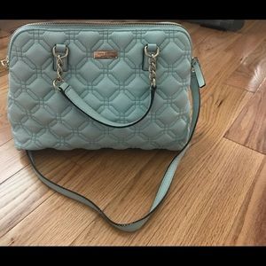 Kate Spade satchel, mint color